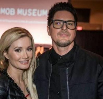 Meredith Bagans brother Zak Bagans with Holly Madison
